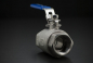 Preview: Stainless Steel Ball Valve Two-Piece full passage - 1 1/2 Inch / Female Thread x Female Thread