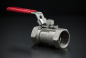 Preview: Stainless Steel Ball Valve One-Piece Reduced - 1/2 Inch / Female Thread x Female Thread