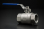 Preview: Stainless Steel Ball Valve Two-Piece full passage - 1 1/2 Inch / Female Thread x Female Thread