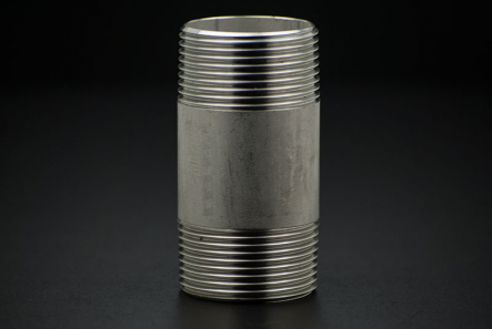 Stainless Steel Pipe Nipple - 1/4 Inch x 40mm / Male Thread x Lenght